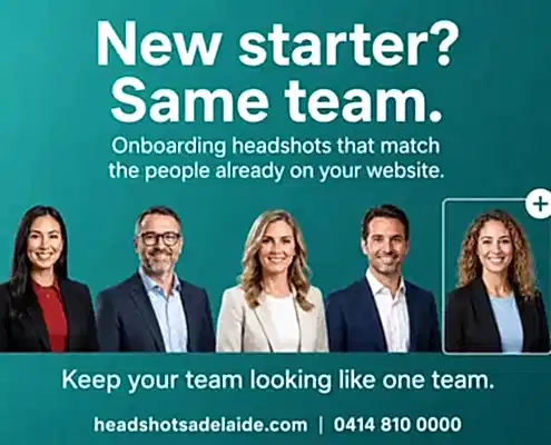 Headshots Adelaide - Onboarding Headshots - BLOG - 2026-07-20